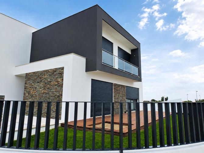 Arquitetura exterior da habita��o