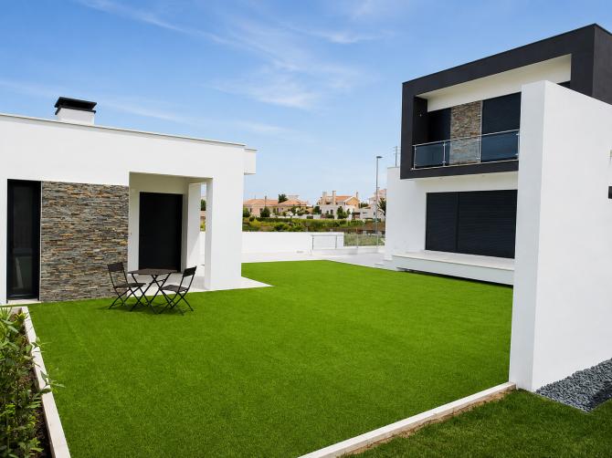 Zona exterior privada da habita��o