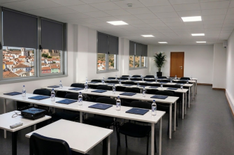 Sala 3.07 preparada para forma��o